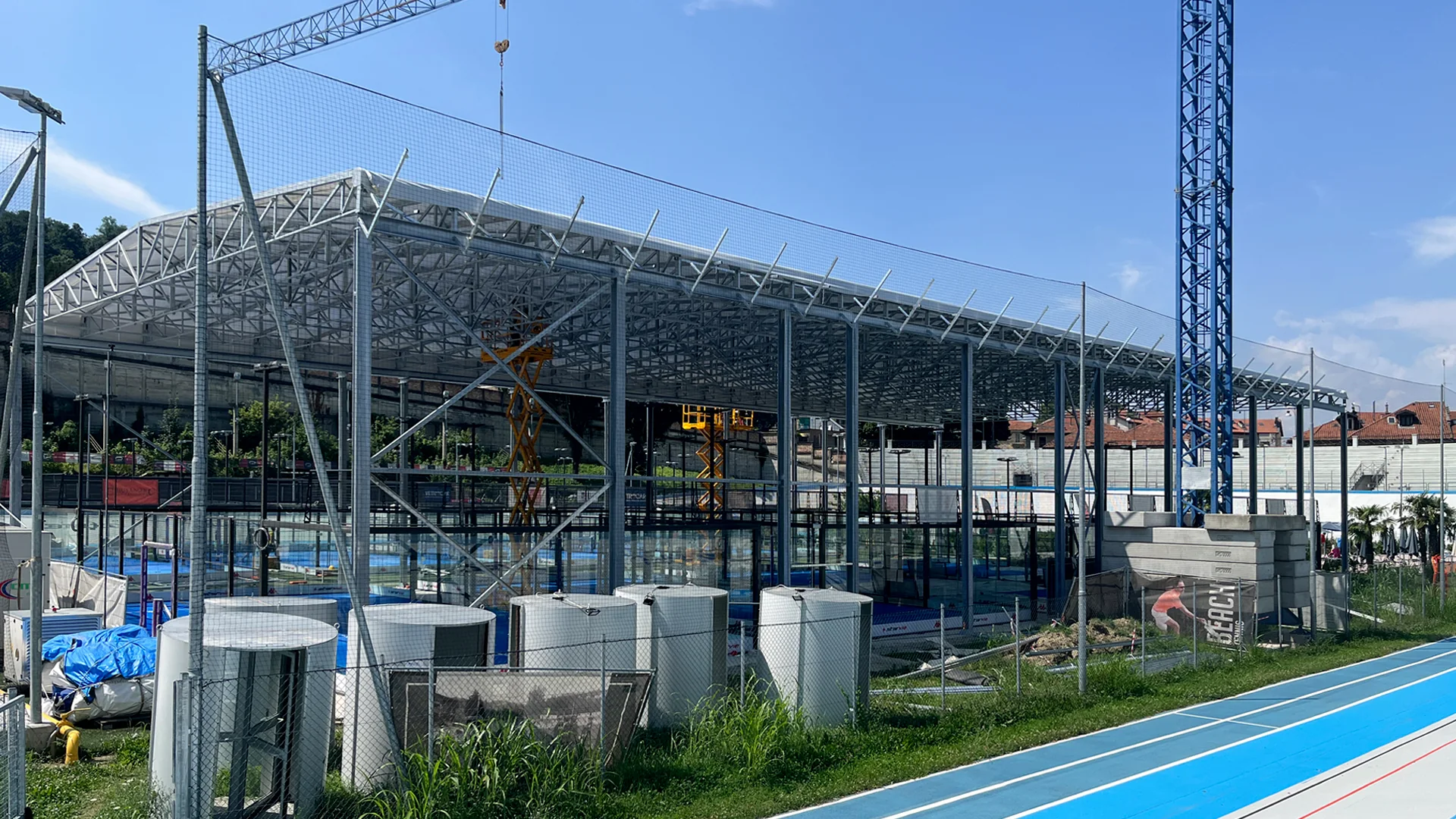 Copertura per tennis