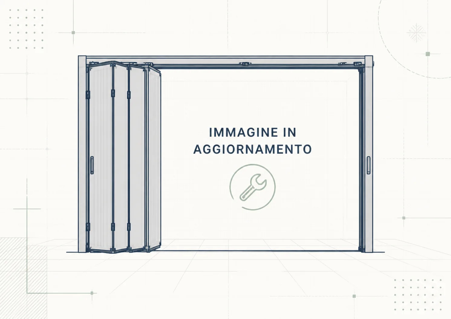 Portone a libro scorrevole